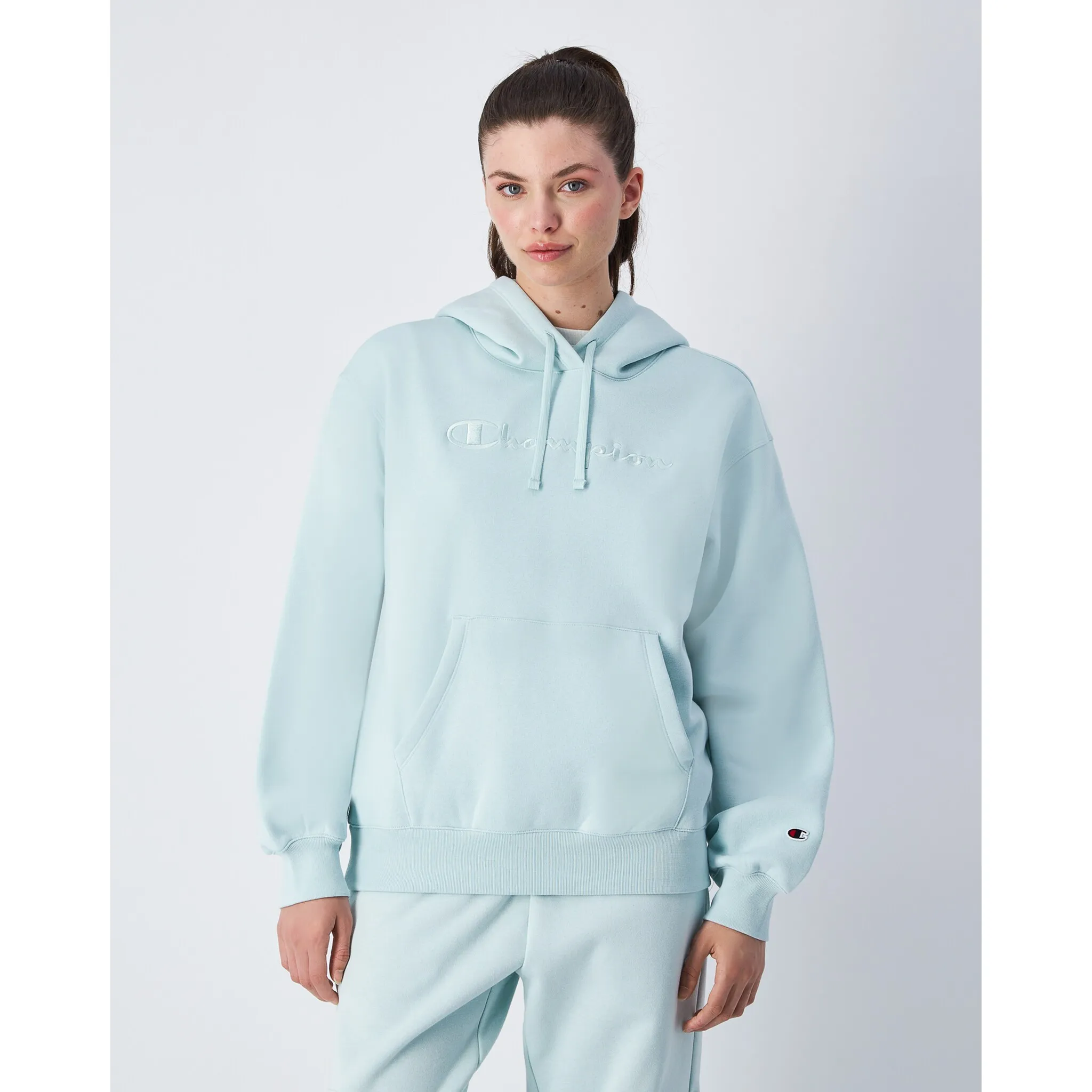 

Толстовка Champion с капюшоном "Hooded Sweatshirt", цвет Surf