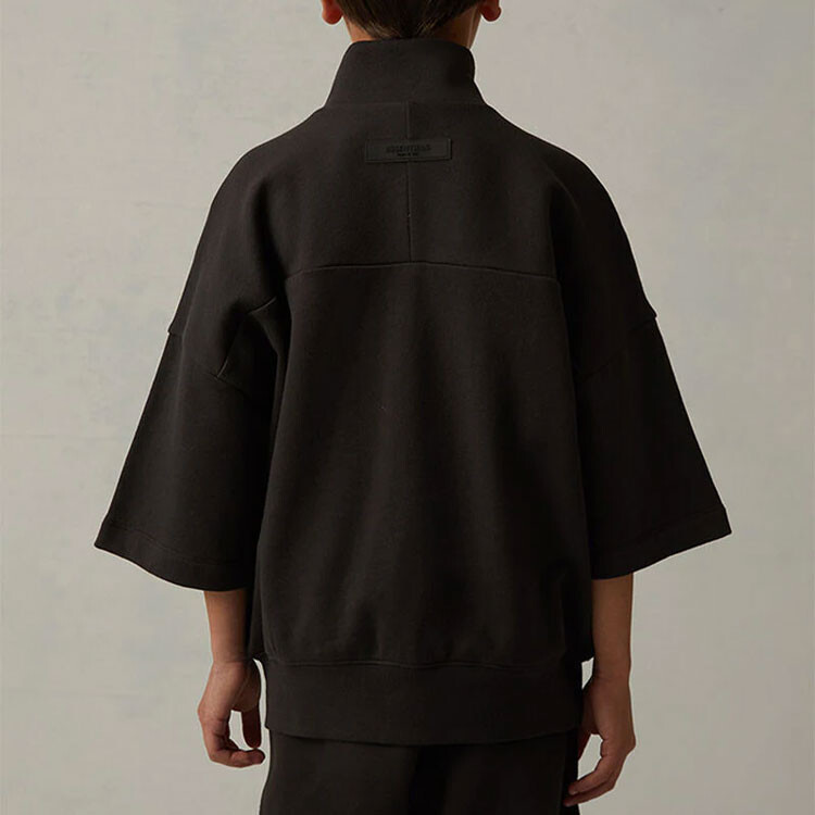 Детская куртка Fear Of God Essentials, цвет Black Iron — фото 4