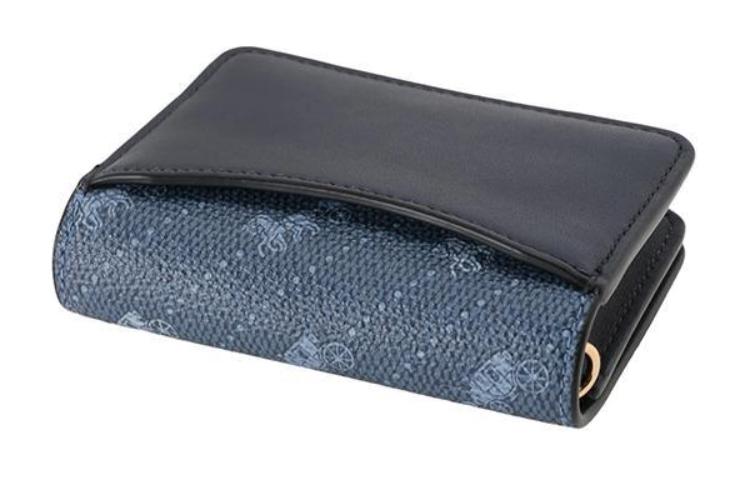 

Кожаная сумка через плечо, миниатюрная цепная сумка, кроссбоди из денима синего цвета COACH