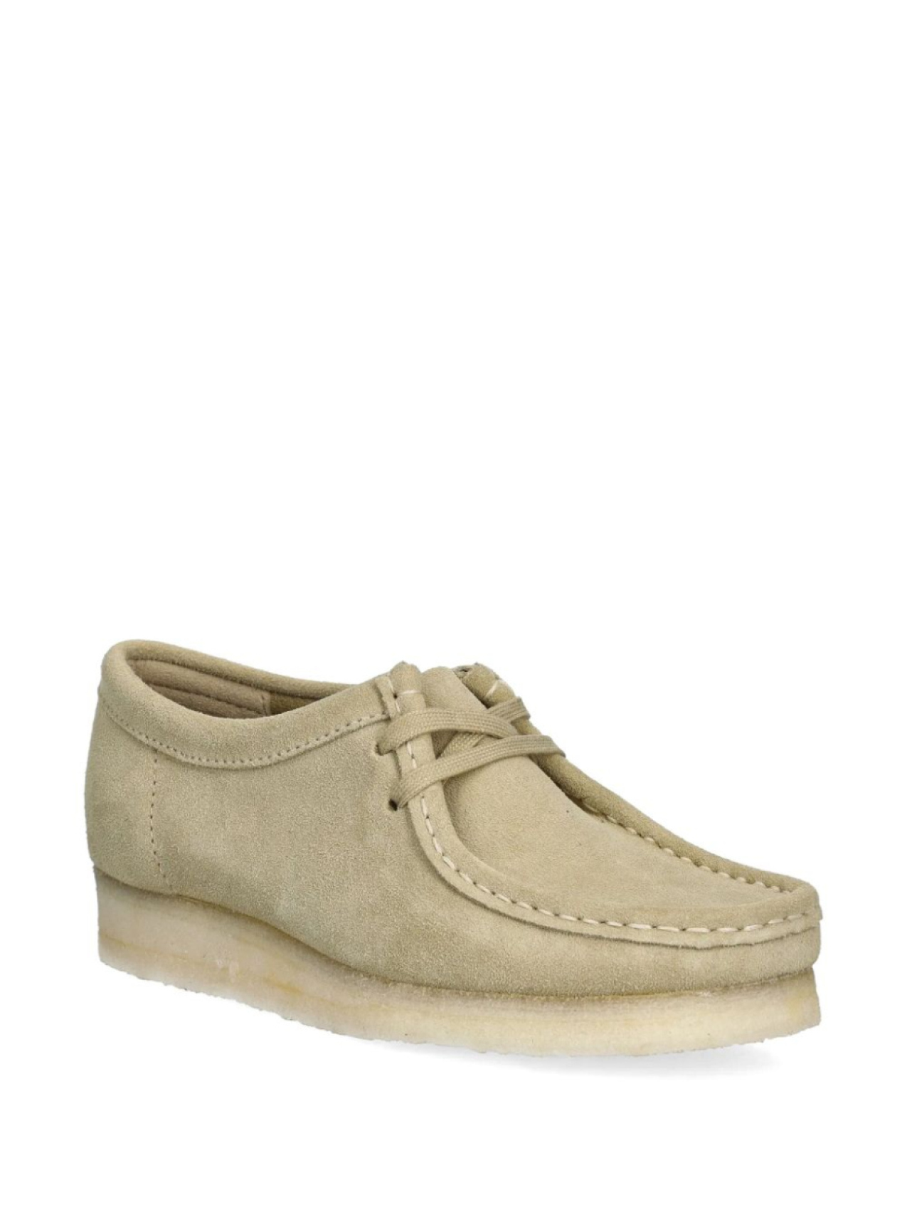 Clarks Originals оксфорды Wallabee, нейтральный — фото 2