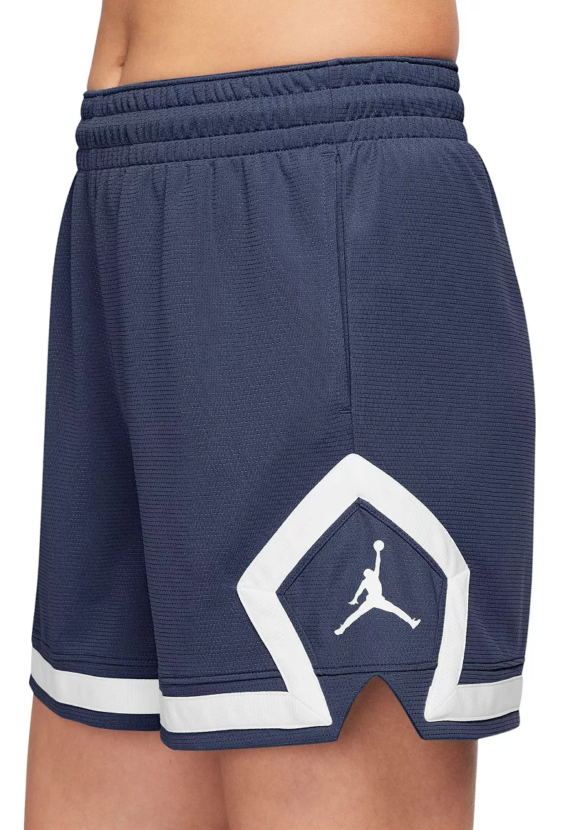 Женские спортивные шорты Jordan 4 дюйма с бриллиантами, цвет Midnight Navy — фото 3
