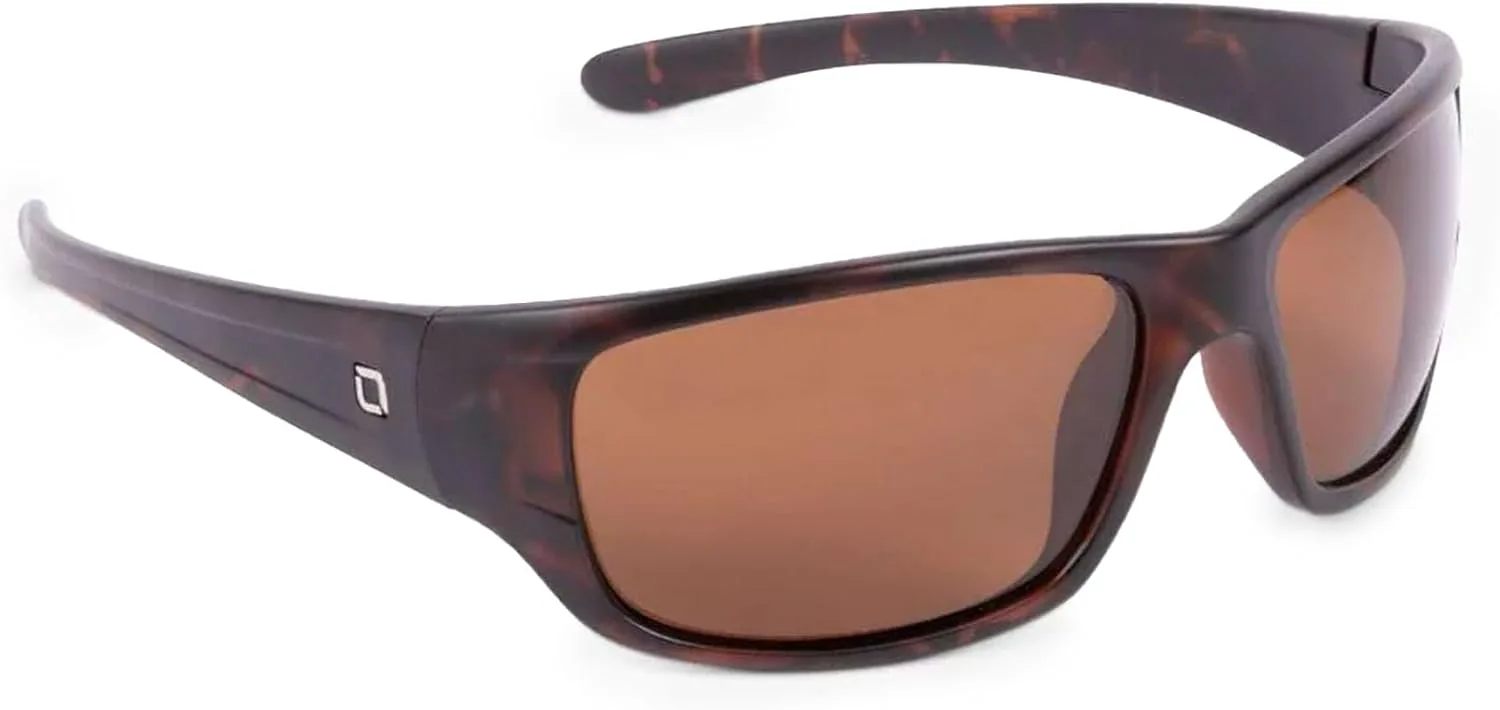 

Солнцезащитные очки Optic Nerve Alpine Contra Sport – легкая спортивная оправа, защита от УФ-излучения, антибликовое покрытие – унисекс, Matte Tortoise - Brown Lens