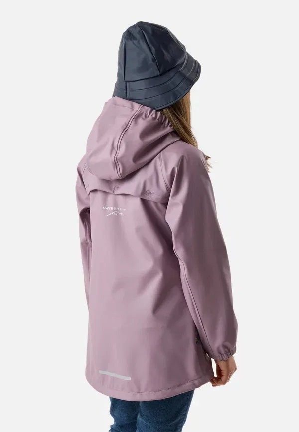 Куртка Väderöarna coat jr parka Swedemount, бледно-сиреневый — фото 3