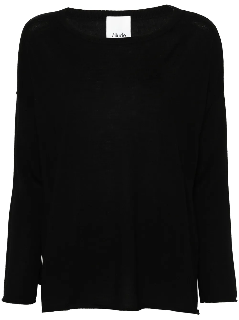 

Джемпер из вирджинской шерсти ALLUDE, черный