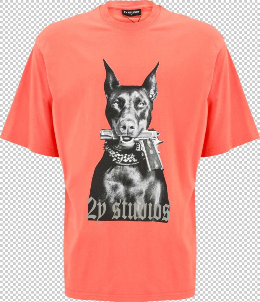 

Рубашка 2Y Studios Doberman, цвет Melon