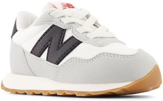 Детские кроссовки New Balance 237 V1 Bungee, белый/черный — фото 4