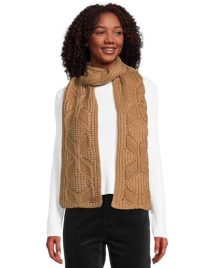 

Шарф UGG Cable Scarf, цвет Chestnut