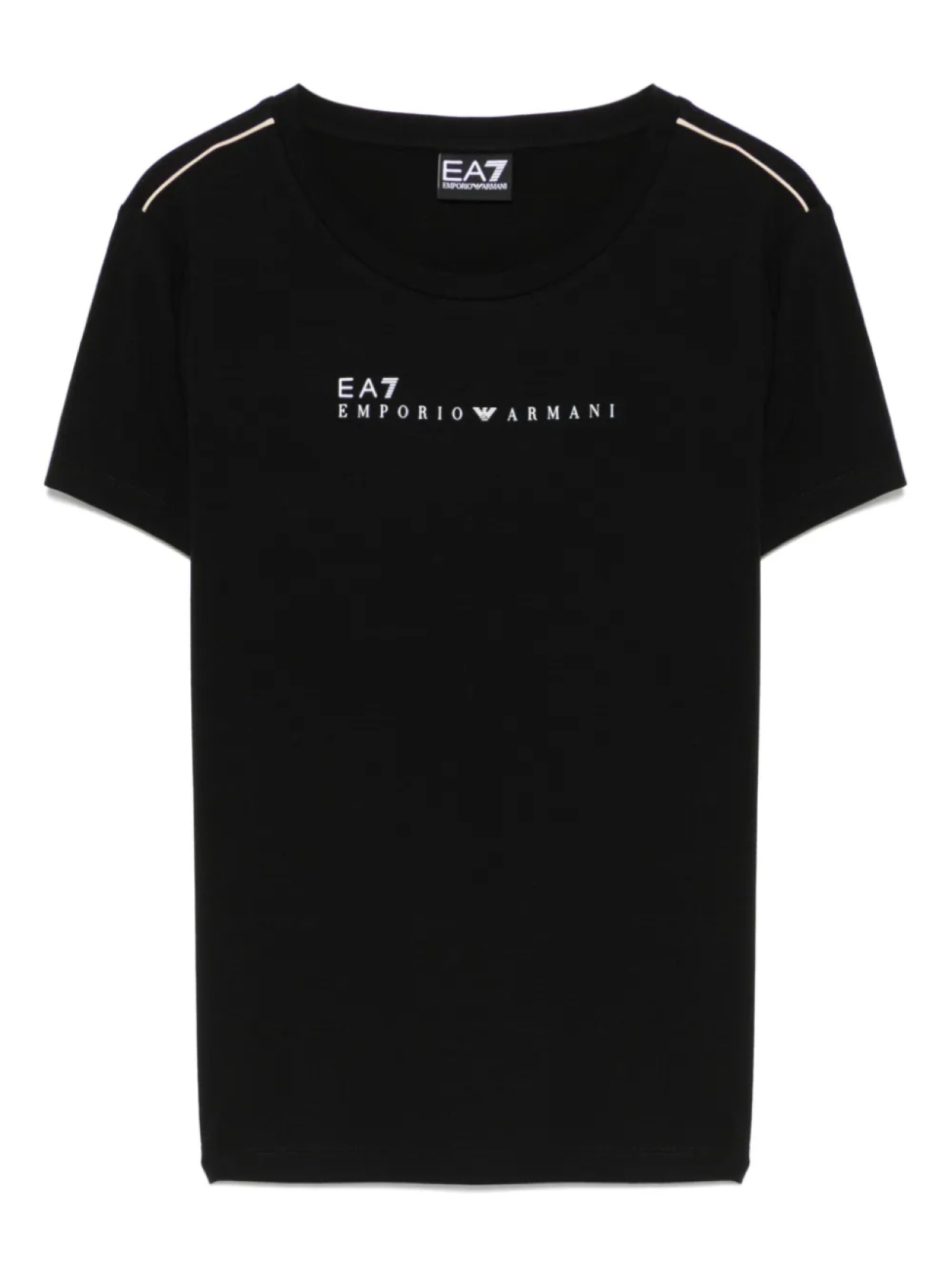 

Футболка с логотипом Ea7 Emporio Armani, черный