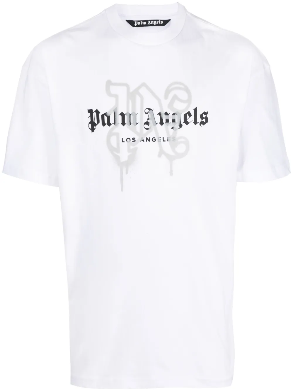 

Футболка Los Angeles с монограммой PALM ANGELS, белый