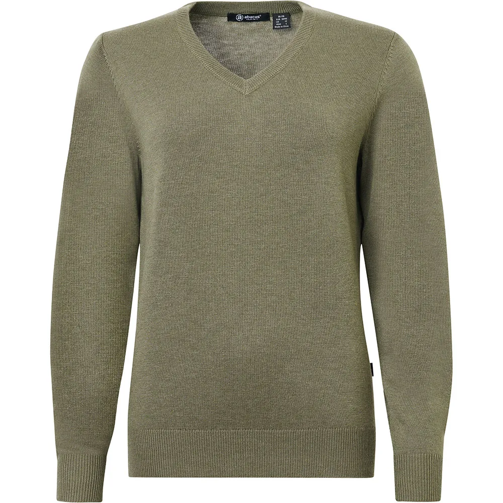 

Свитер Abacus Golf Liffin Woman V Neck, бежевый