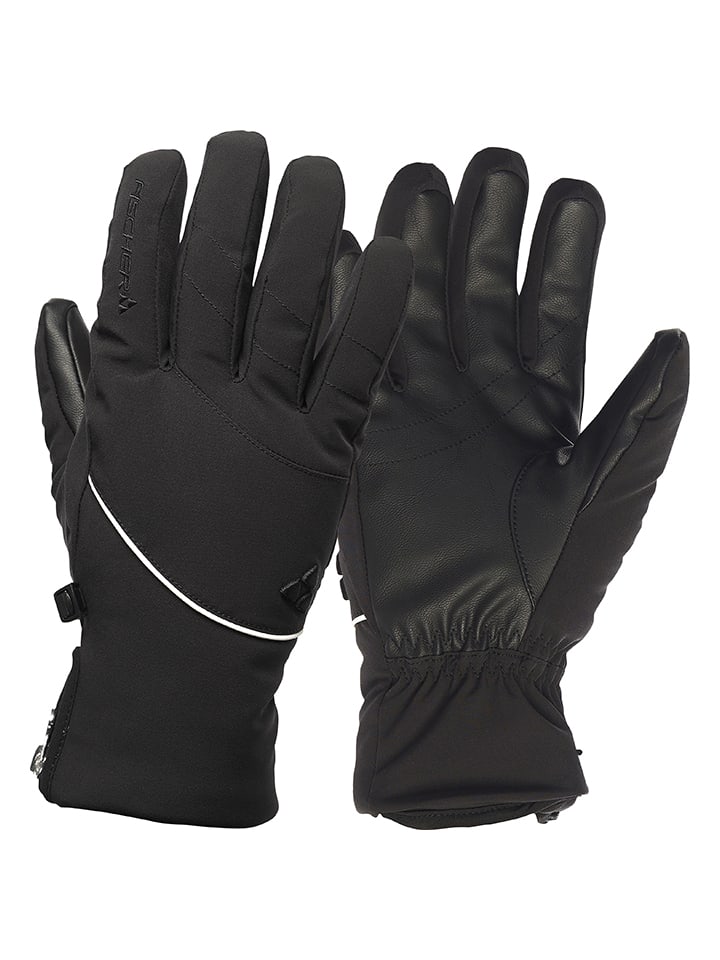 

Fischer Перчатки для катания на лыжах/сноуборде с открытыми пальцами, черные