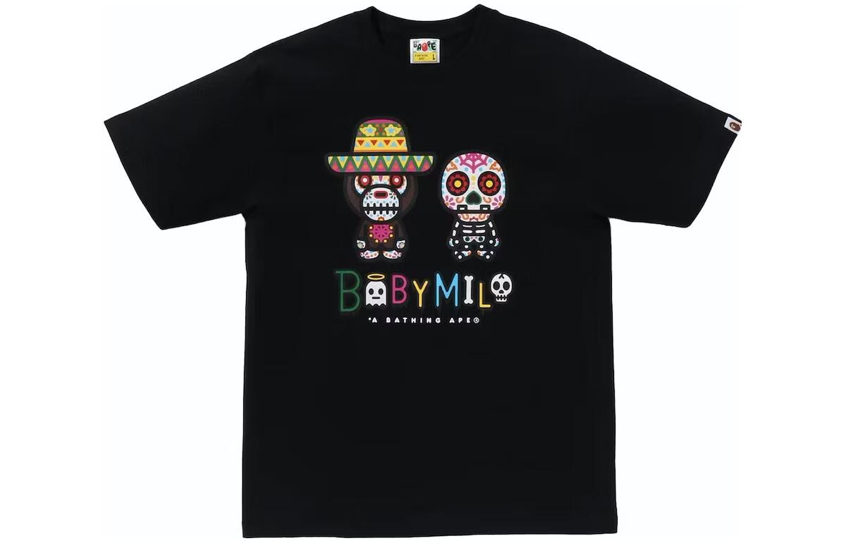 

Футболка BAPE Halloween Baby Milo A Bathing Ape, белый