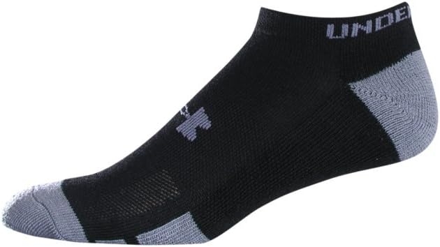 

Under Armour мужские носки Resistor No Show (6 пар), Black
