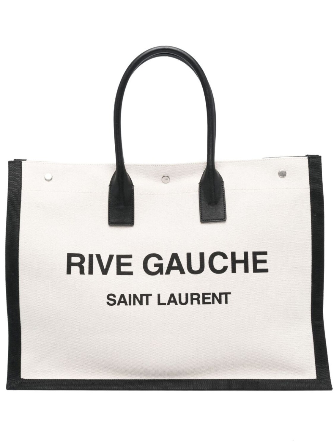 

Saint Laurent сумка-тоут Rive Gauche с тиснением, нейтральный цвет