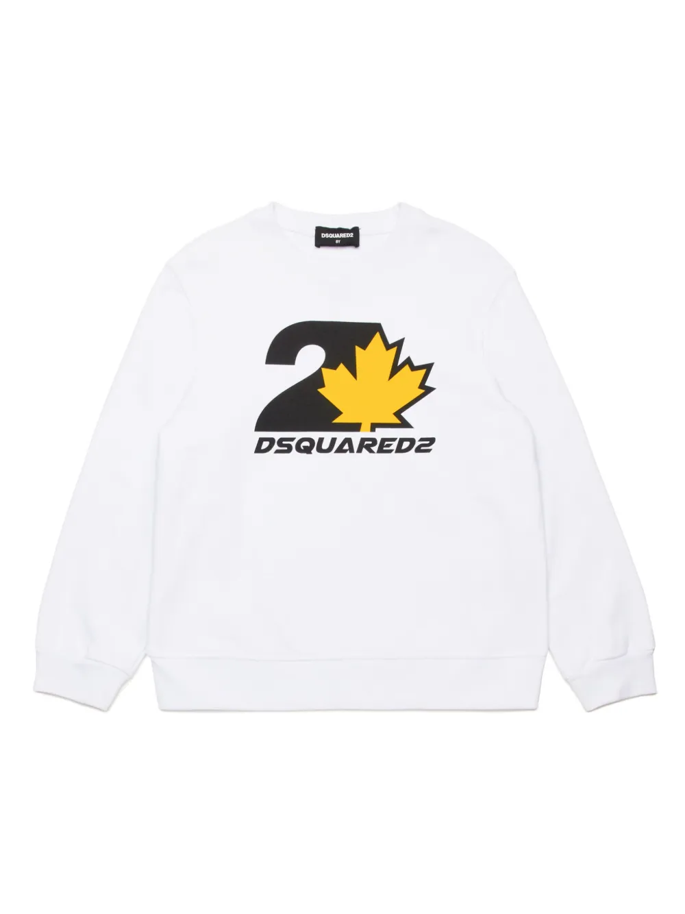 

Толстовка с логотипом DSQUARED2 KIDS, белый