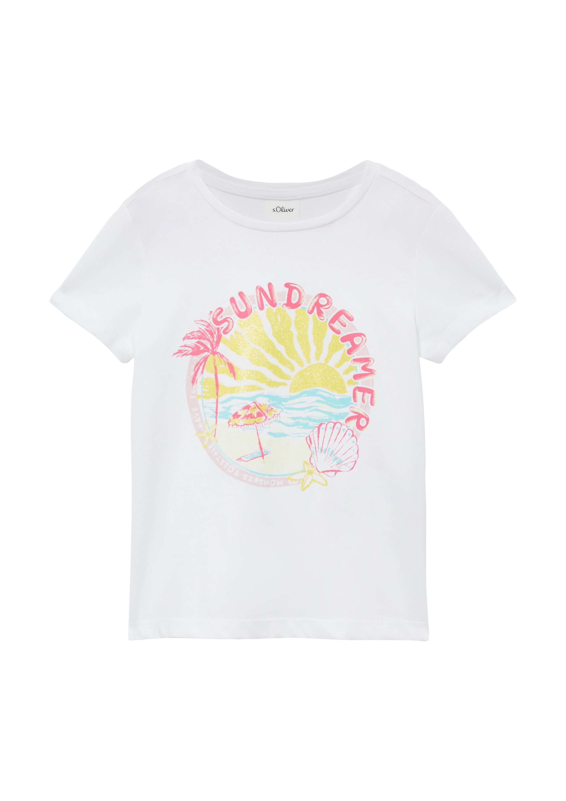 

s.Oliver Футболка в белом цвете