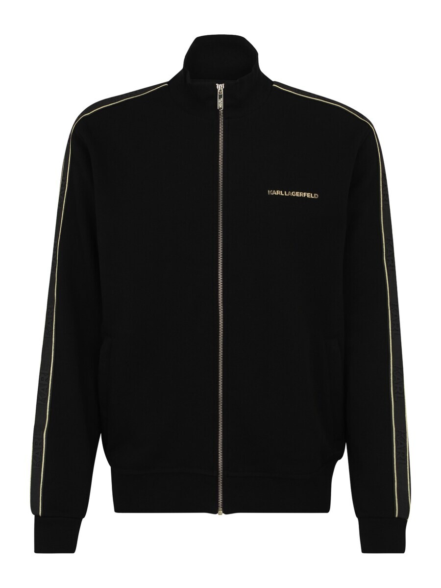 

Куртка на молнии Karl Lagerfeld Zip-Up Hoodie, черный
