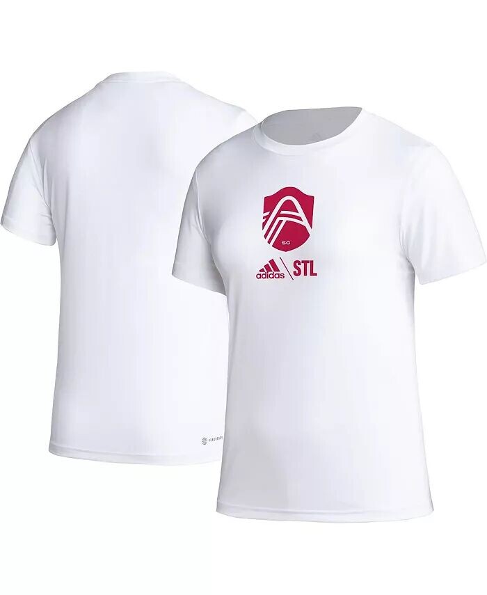 

Женская белая футболка St. Louis City SC AEROREADY Club Icon Adidas