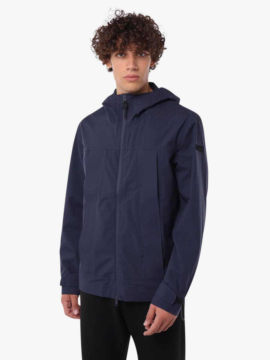 

JAKED Темно-синяя синтетическая фитнес-куртка для мужчин