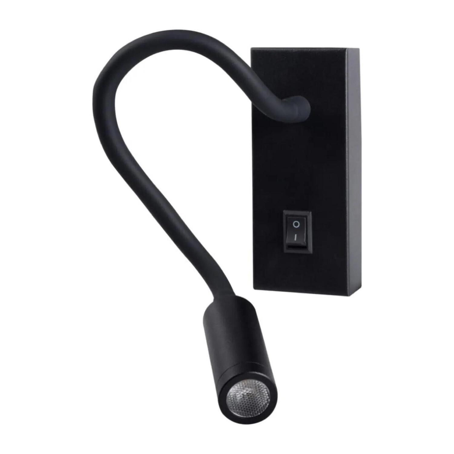 

Настенная лампа click-licht, 5,1x5,1x12,1 см, черный