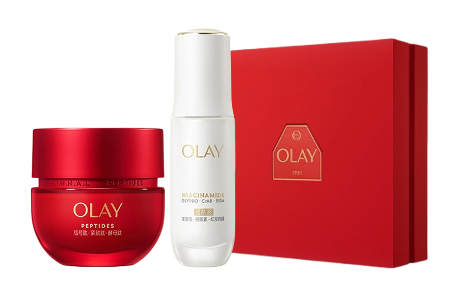 

Ультра ред баттл лайтвейт увлажняющий крем для лица и наборы средств по уходу за кожей осветляющий увлажняющий 30мл+50г/40мл+50г Olay, Two-Piece Set A: Dewy Little белый Bottle Serums 30ml+Ultra красный Bottle Cream светло-Edition 50g