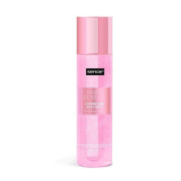 Мерцающий спрей для тела SENCE Body Mist Light Pink 200 мл