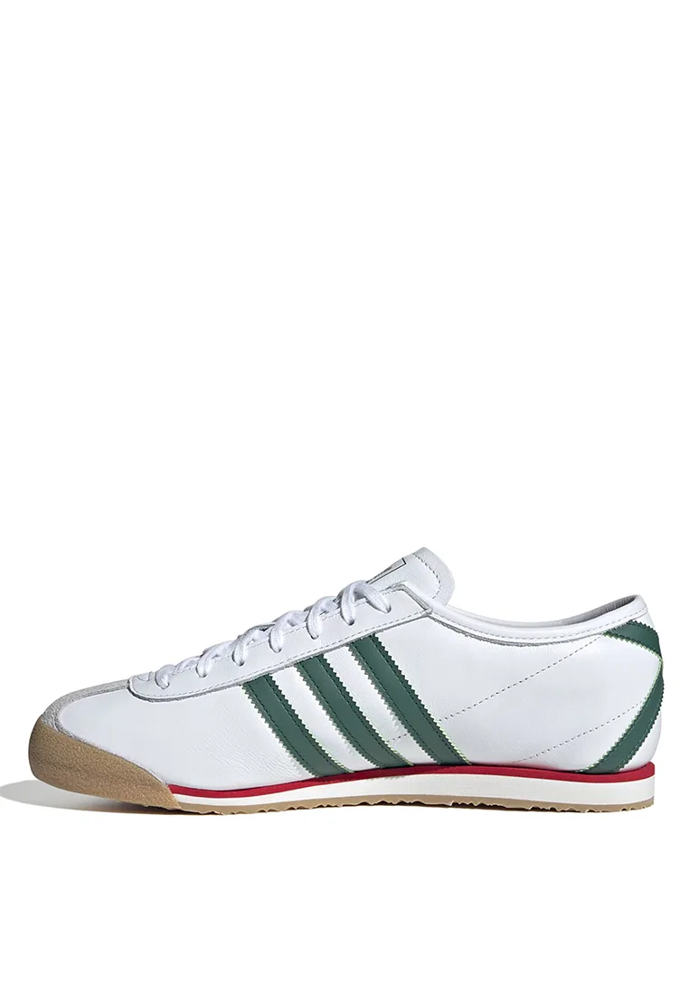 Кроссовки мужские Italia 70s Adidas, белый/зеленый — фото 4