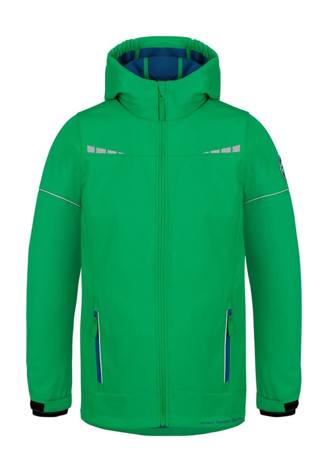 

Детская куртка softshell Galway Normani, зеленый