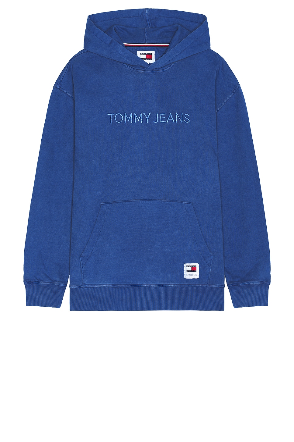 

Свободная классическая толстовка с капюшоном Tommy Jeans, синий