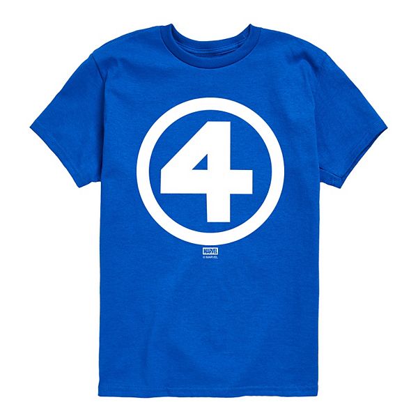 

Футболка с принтом Fantastic Four: First Steps для мальчиков 8-20 Marvel, Royal Blue