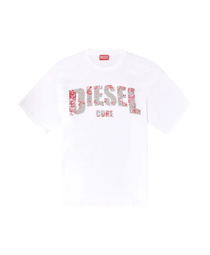 

Футболка с круглым вырезом Diesel, белый