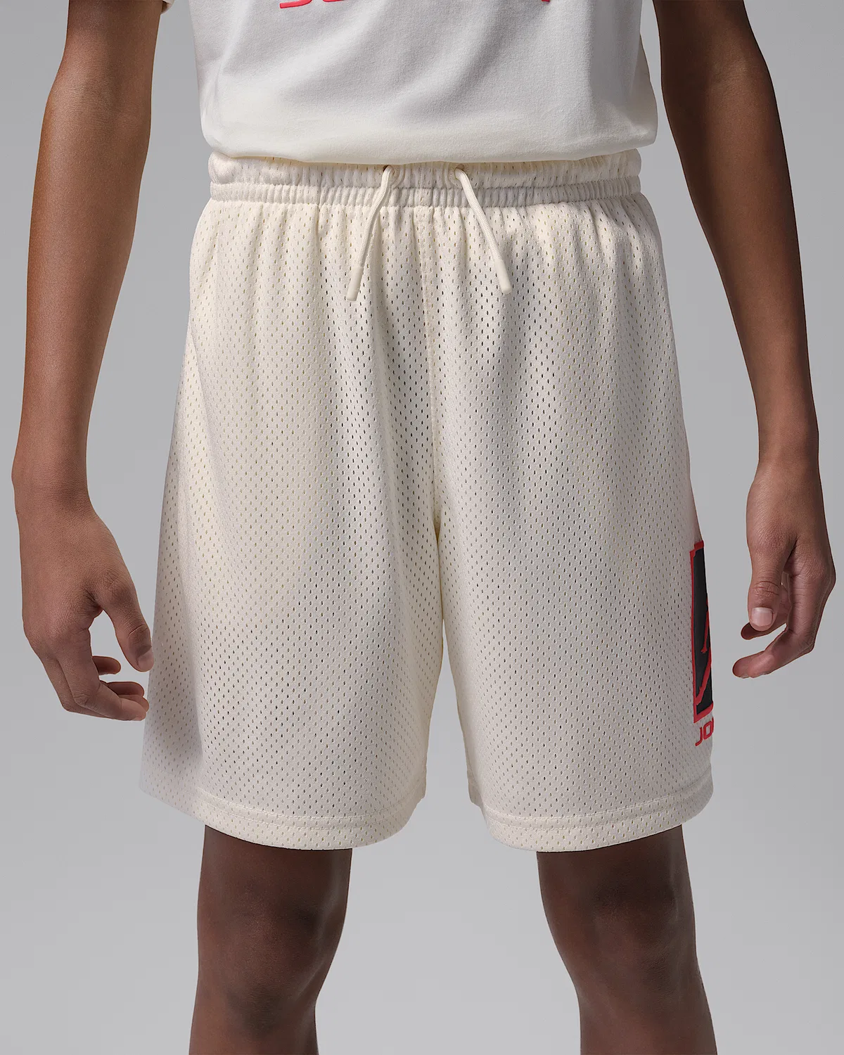 Детские шорты Jordan Brooklyn Baseline Mesh, Brown — фото 2