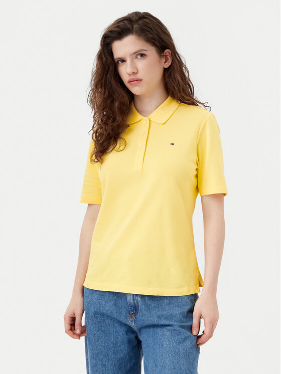 

Рубашка поло стандартный крой 1985 WW0WW43224 Tommy Hilfiger, желтый