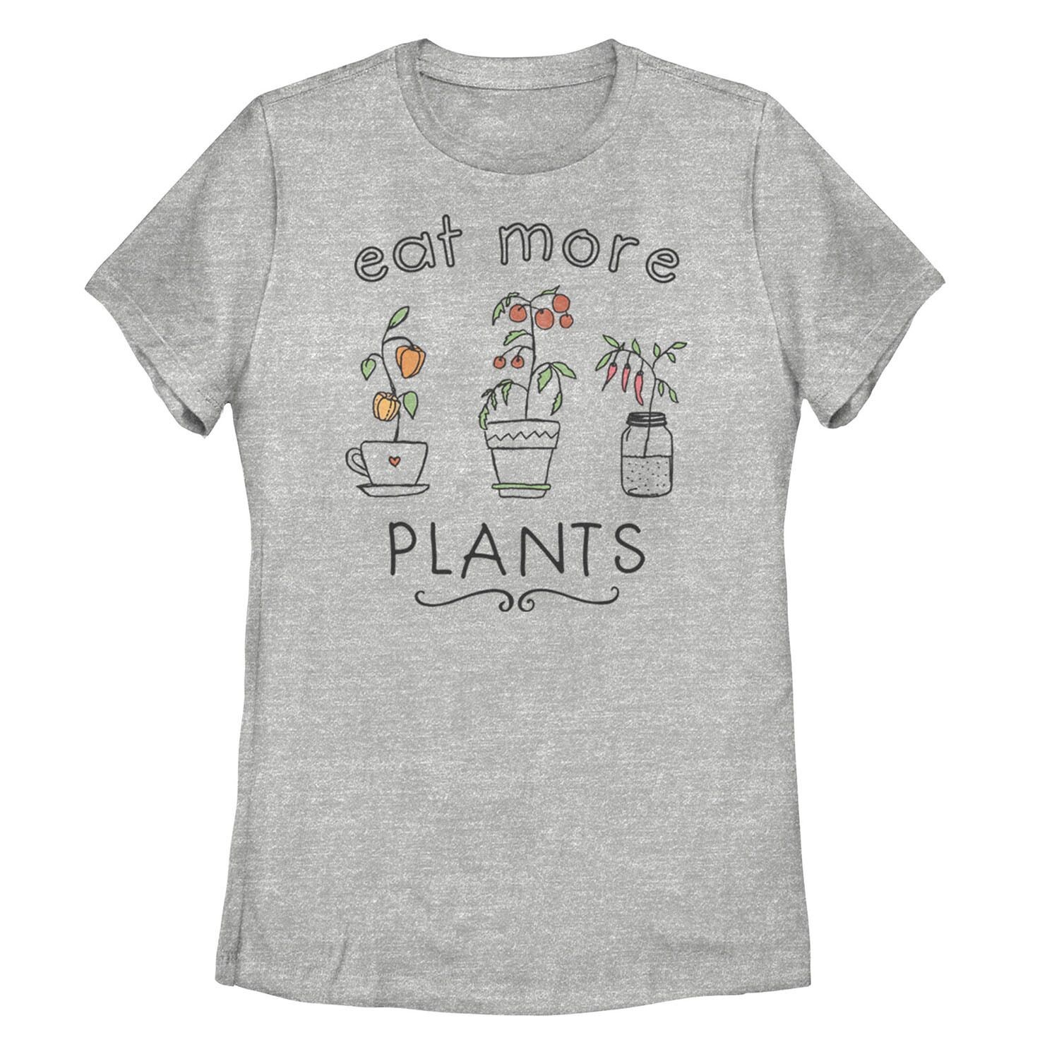 

Футболка с рисунком Eat More Plants для юниоров