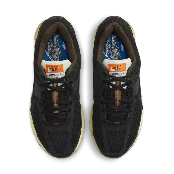 Кроссовки air zoom vomero 5 Nike, черный — фото 4