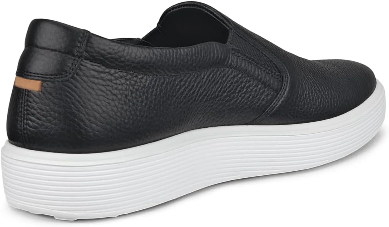 Мужские кроссовки ECCO Soft 60 без шнурков, черный — фото 3