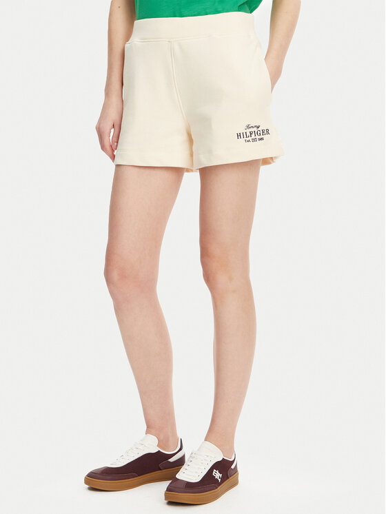 

Спортивные шорты обычного кроя WW0WW45518 Tommy Hilfiger, бежевый