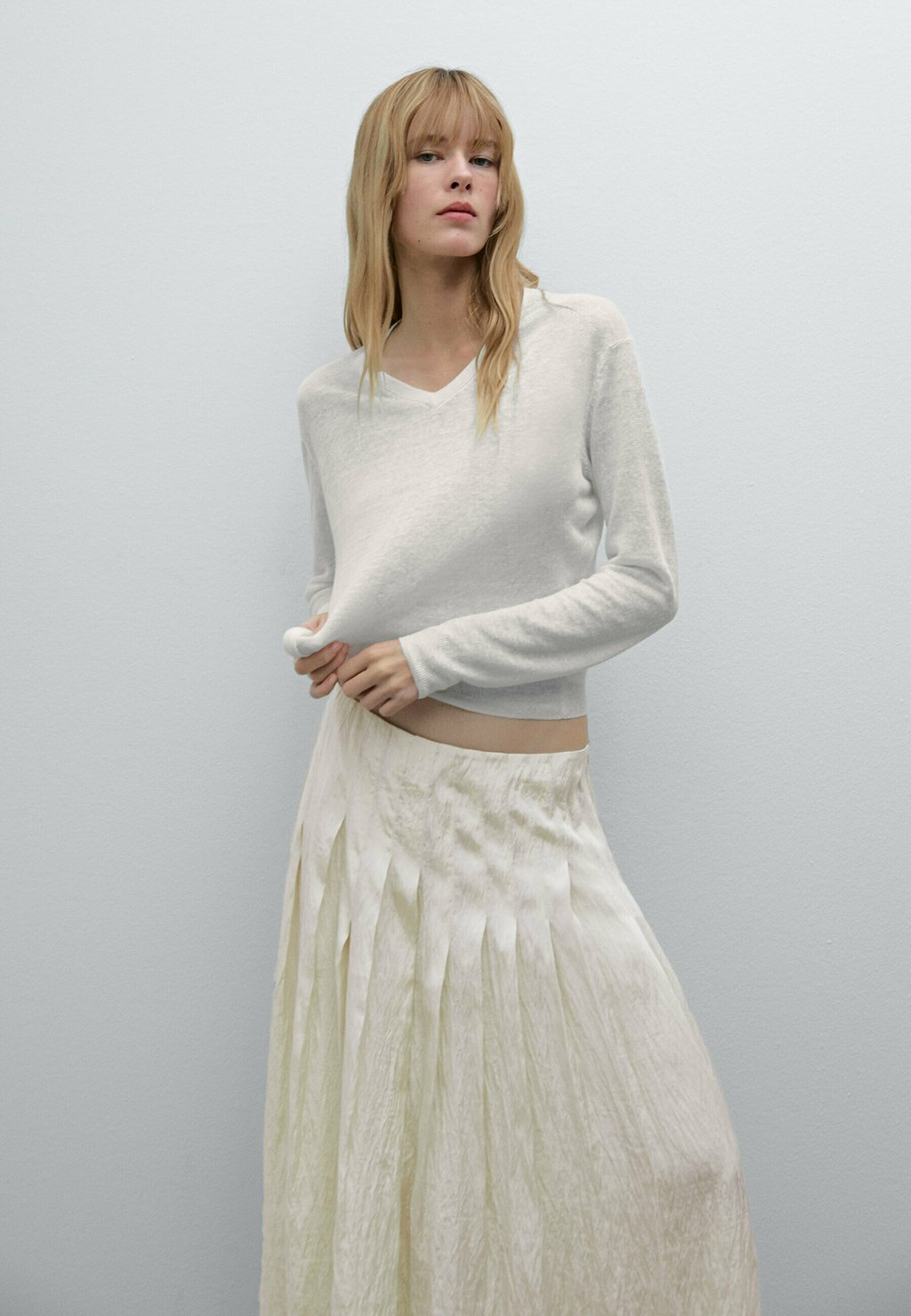 

Джемпер Massimo Dutti, белый