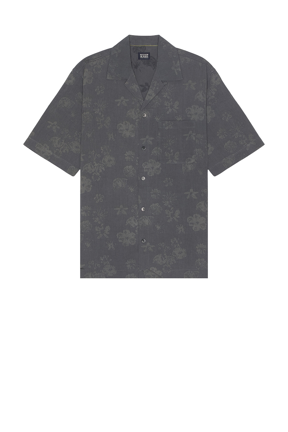 

Рубашка в тон Scotch & Soda, серый