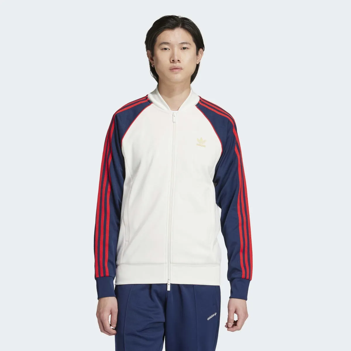 

SST Adicolor Classics мужская куртка Adidas Originals, белый