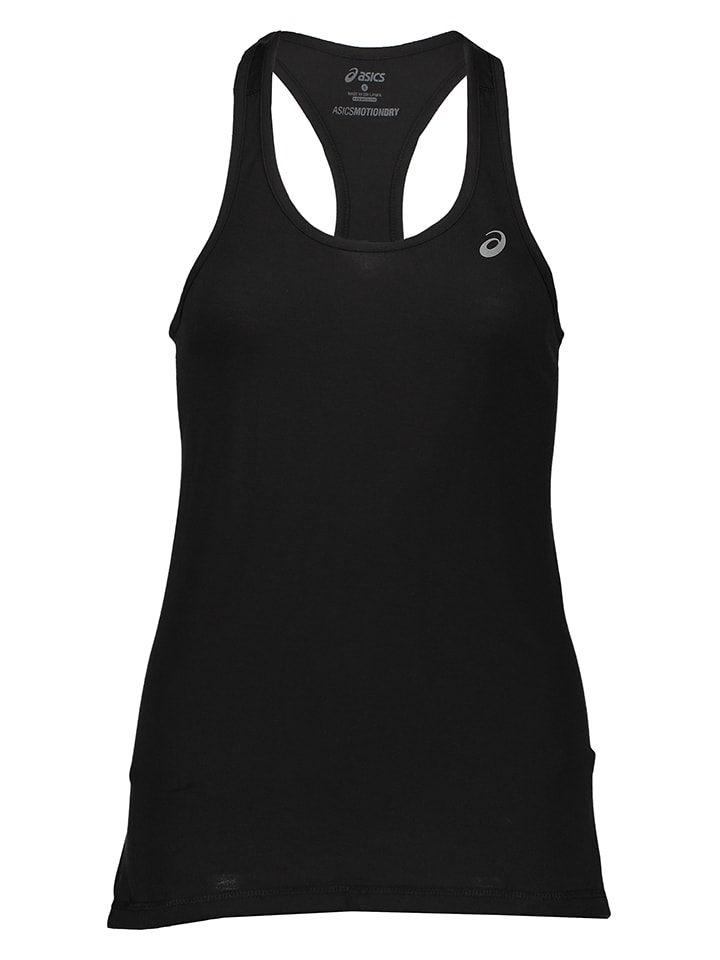 

Asics Беговая майка черного цвета