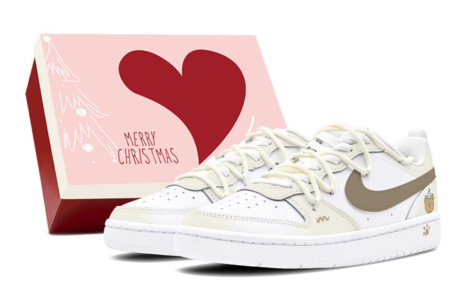 

Обувь для скейтбординга Court Borough для детей, начальная школа Nike, цвет Yellow Brown