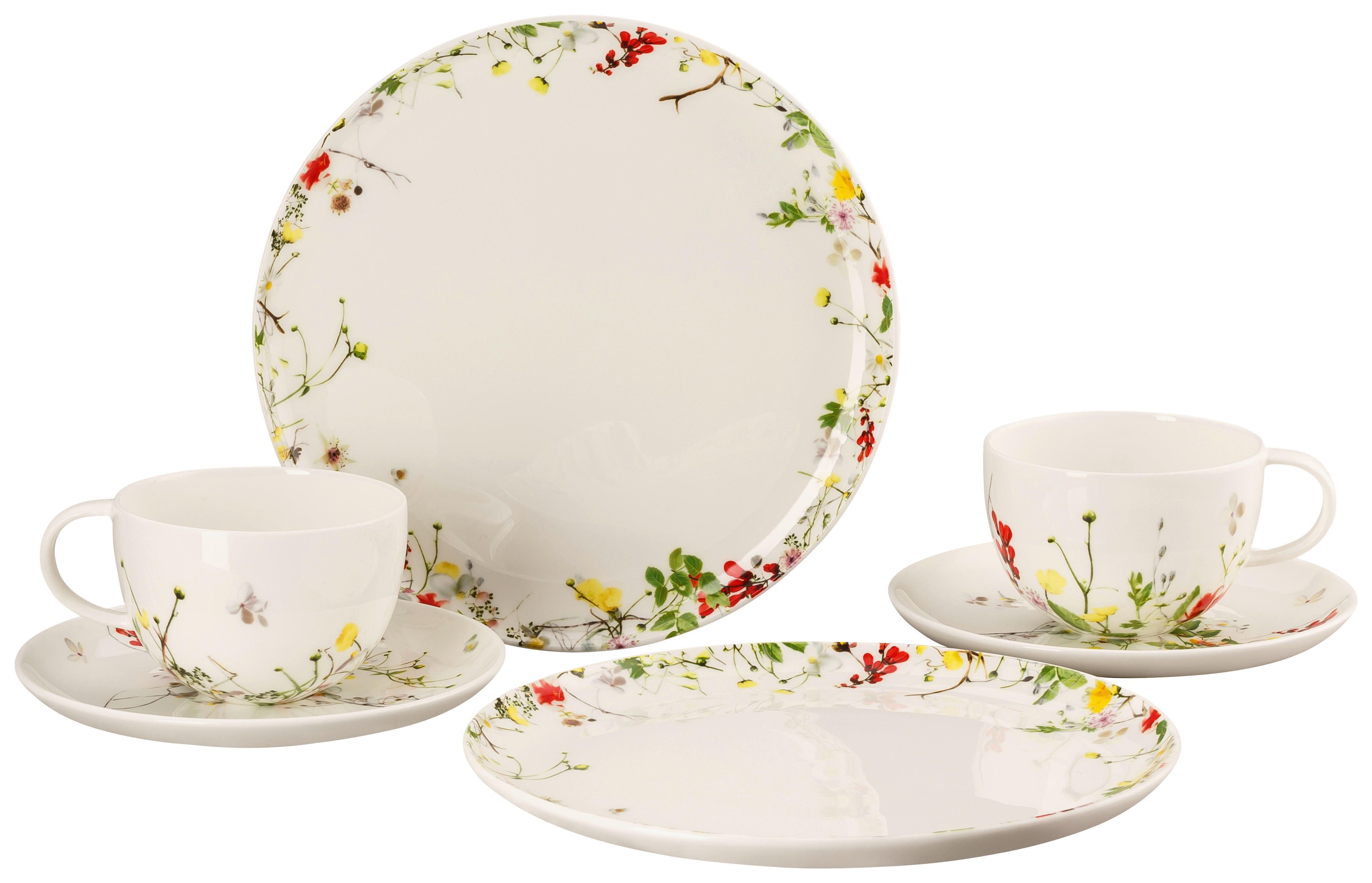 

Кофейный сервиз brillance fleurs sauvages 6 шт Rosenthal, мультиколор