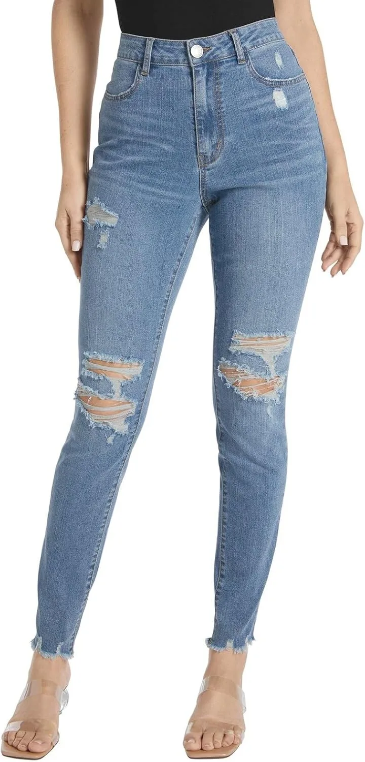 

Masseys Destructed Skinny Jean