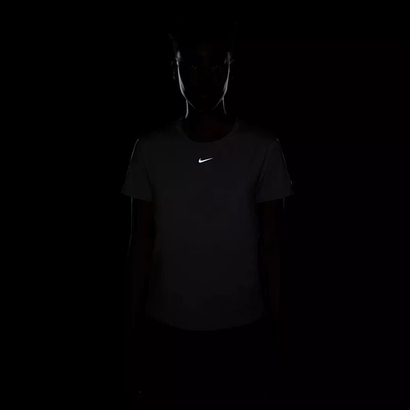 Женская футболка с короткими рукавами Nike One Classic Dri-FIT, белый — фото 4