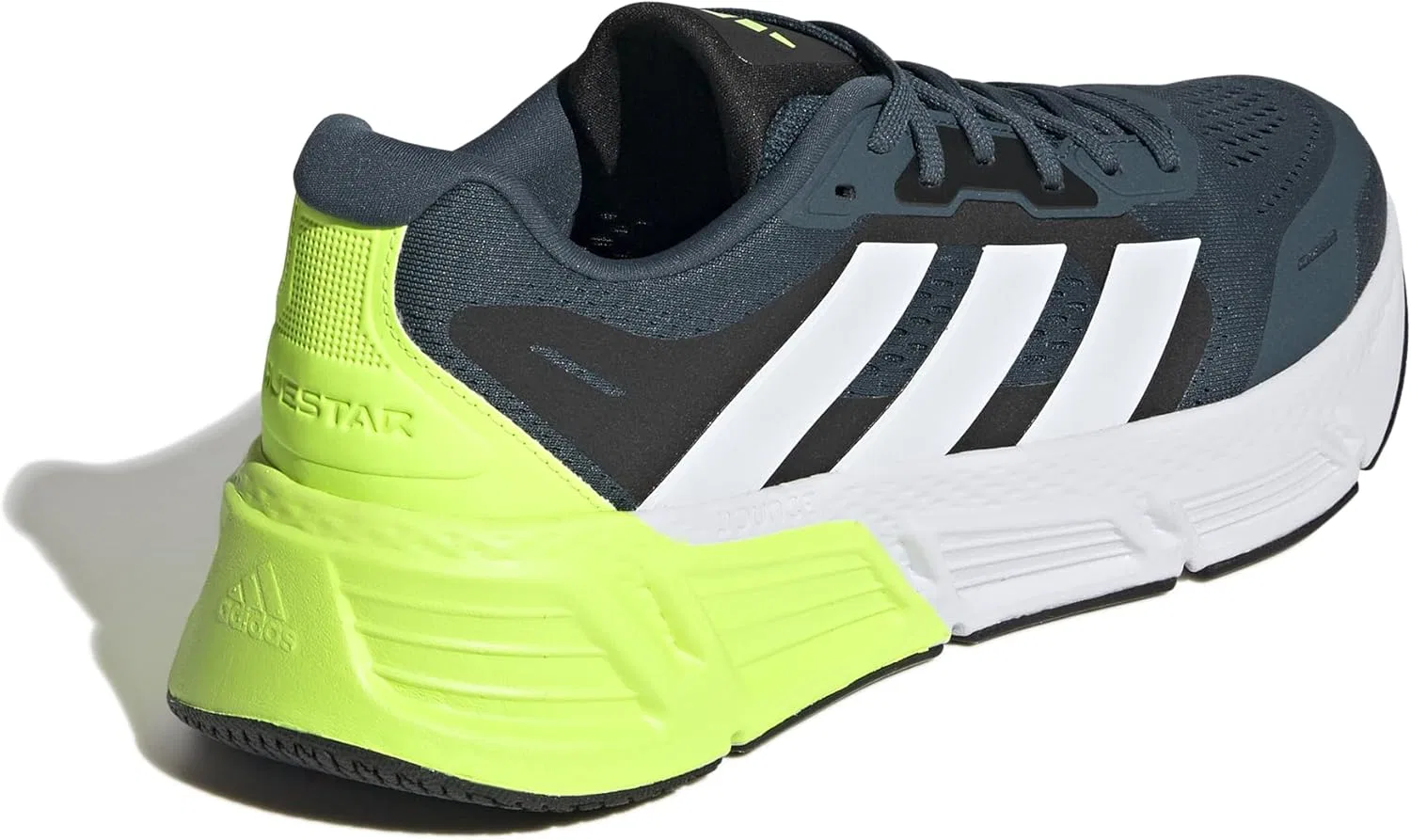 Кроссовки Adidas Unisex Questar 2 M Low (не для футбола), Arctic Night Ftwr White Lucid Lemon — фото 4