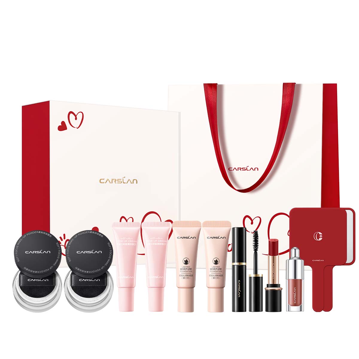 

Наборы пробников косметики для женщин Carslan