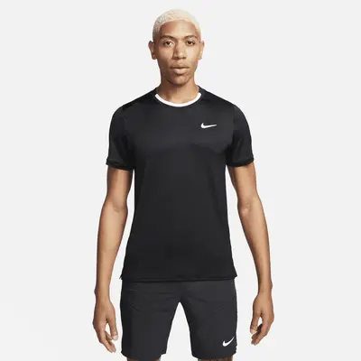 

Футболка Nike NikeCourt Advantage, черный/белый