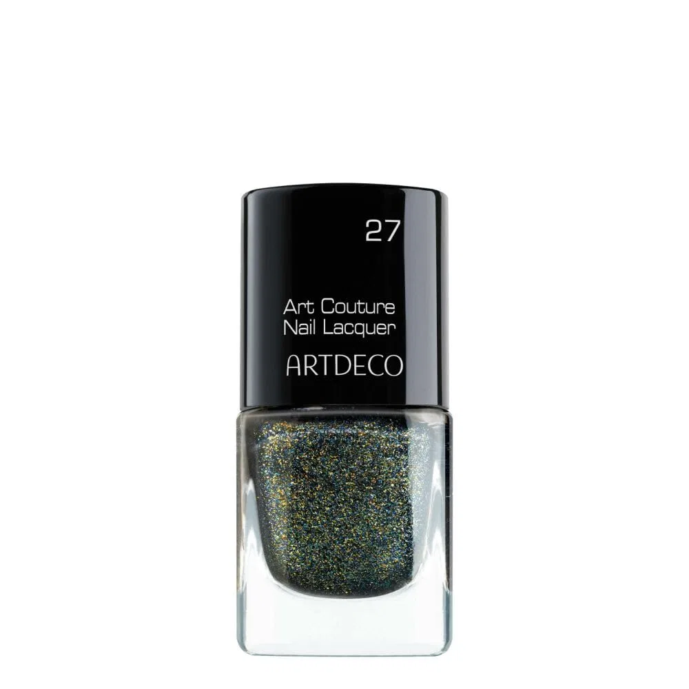 Мини-лак для ногтей ARTDECO Art Couture с виниловым блеском Artdeco, 27 - Black Flame