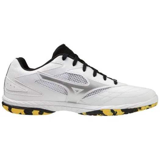 Унисекс кроссовки для настольного тенниса «Wave Drive 9» от Mizuno, White X Black X Yellow — фото 3
